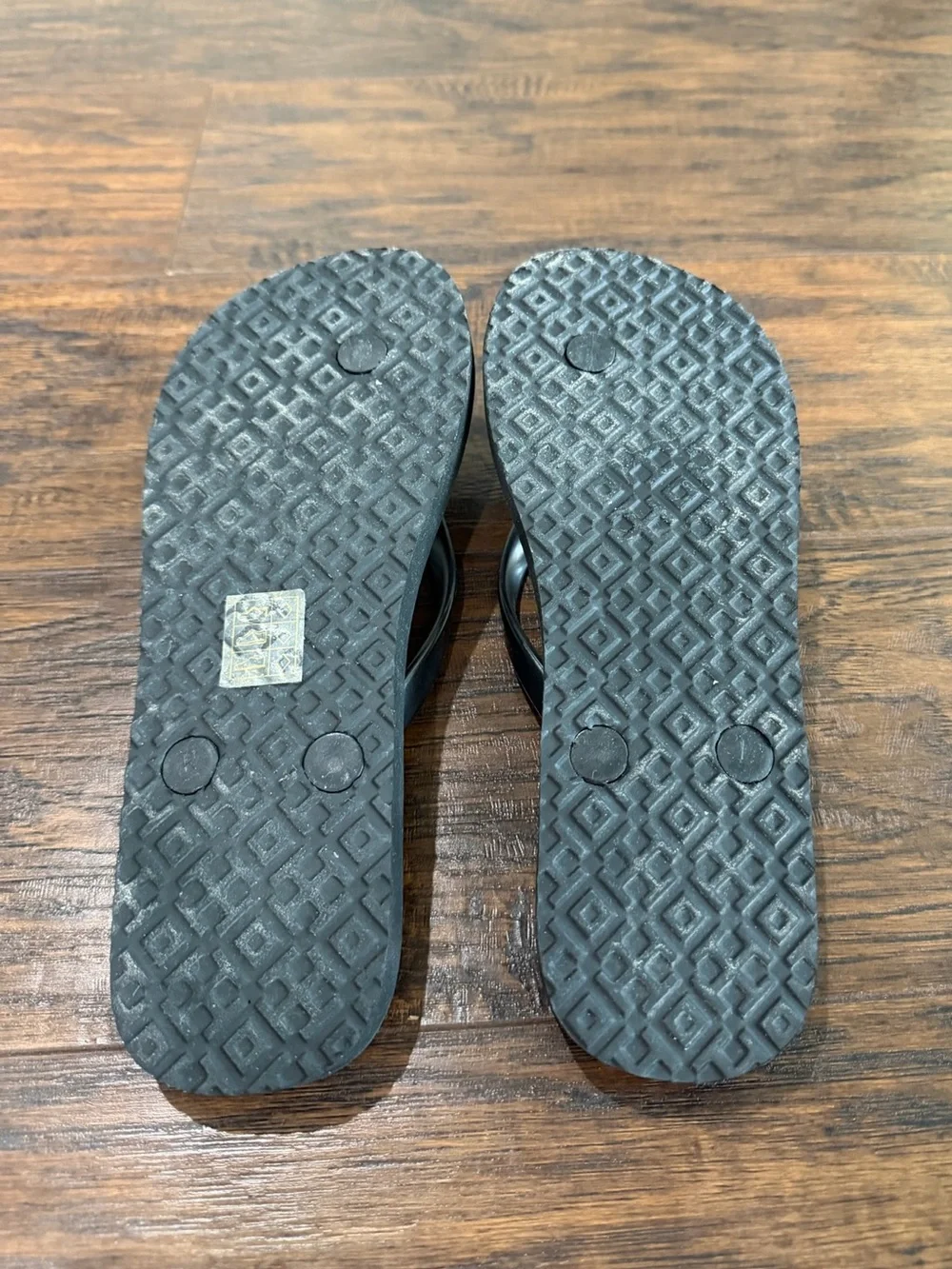 Tory Burch Women's Black Flip Flops Size 5